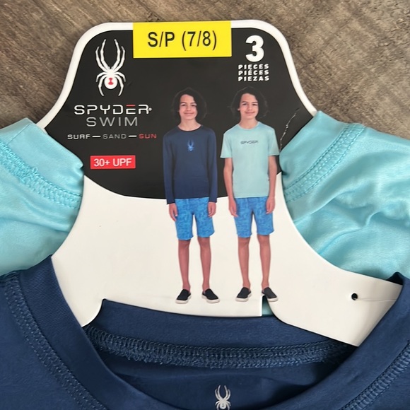 Boys Spyder 3 piece swim set - Picture 4 of 5